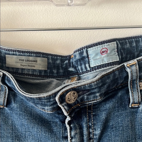 Ag Adriano Goldschmied “The Legging-Super Skinny Jeans” vintage feel blue jeans - Picture 2 of 9
